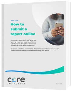 How to submit a report online
