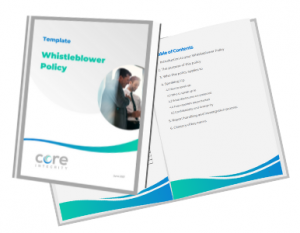 Whistleblower Policy Cover